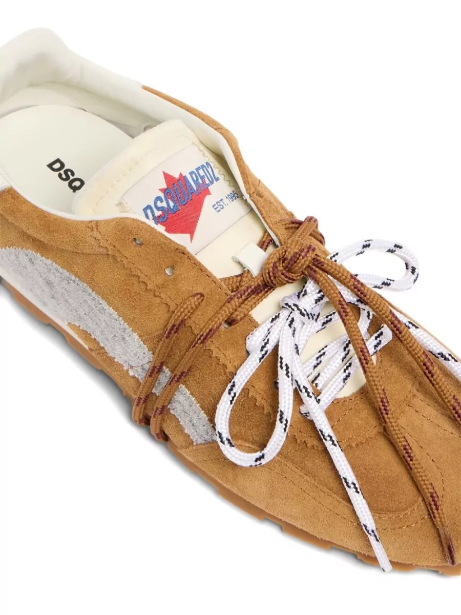 Dsquared2 Leather Low-Top Sneakers
