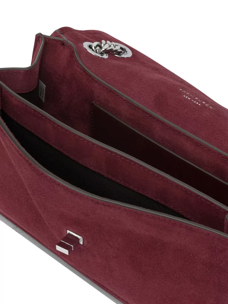 Tory Burch Kira Suede Clutch Bag