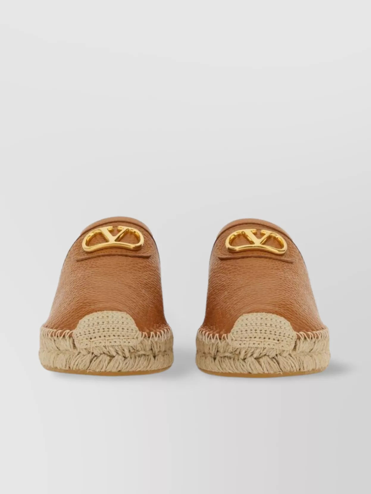 Valentino Round Toe Espadrille Sole Mule