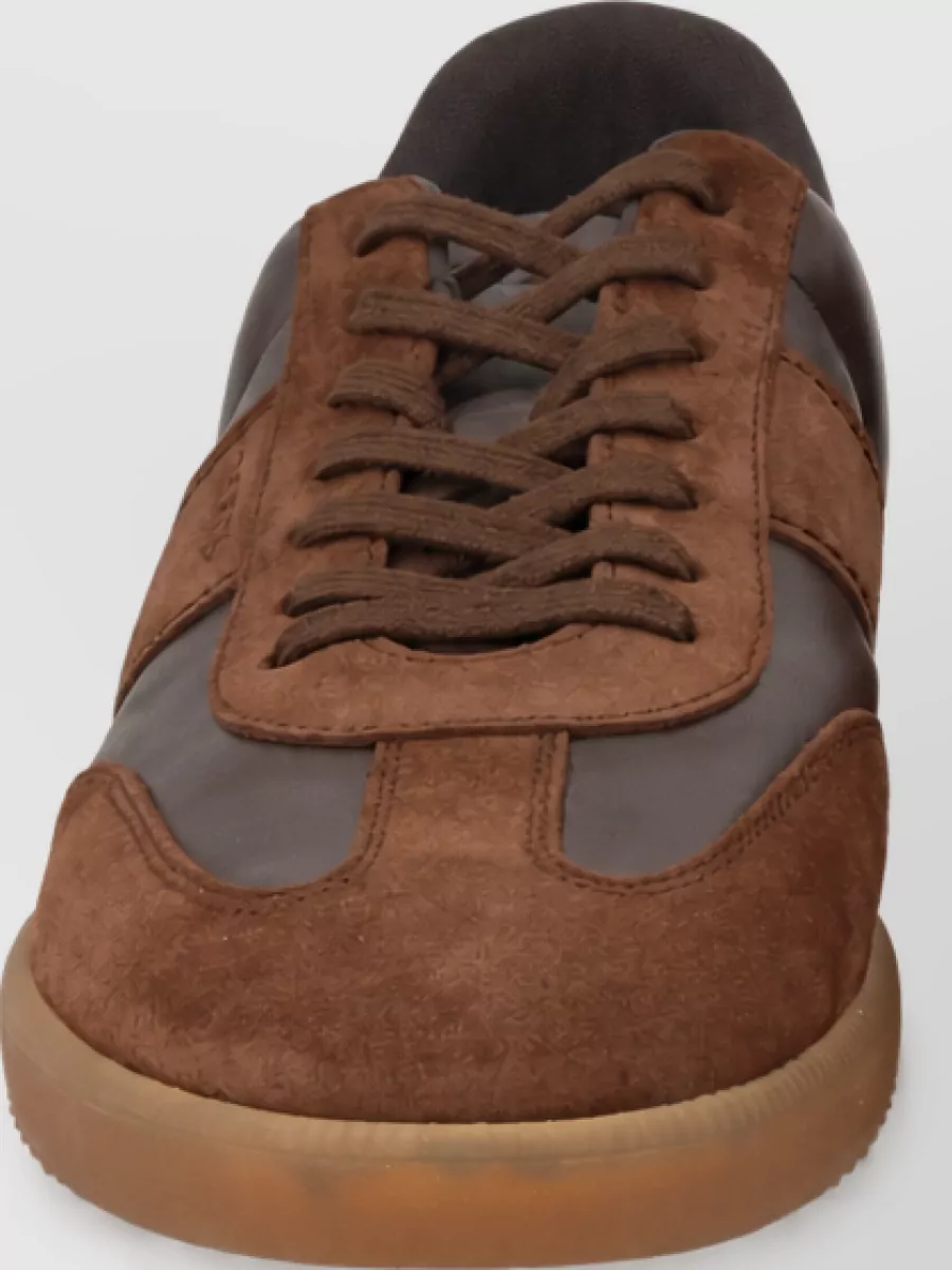 Tod's leather low-top sneakers