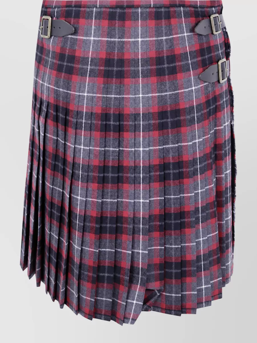 Vivienne Westwood Virgin Wool Pleated Skirt