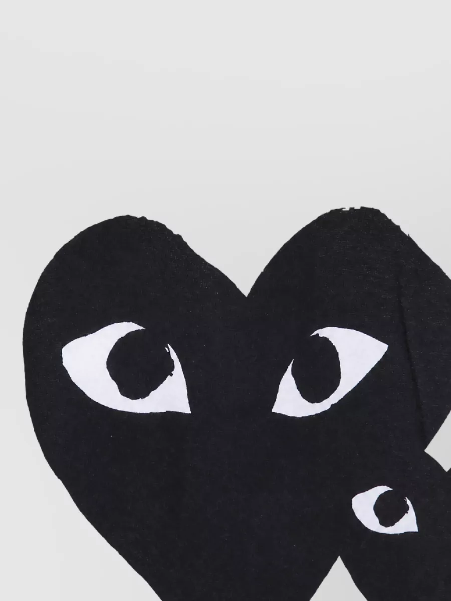 Comme Des Garçons Play Oversized Logo T-Shirt