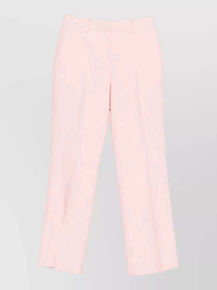 Casablanca monogram-pattern straight trousers