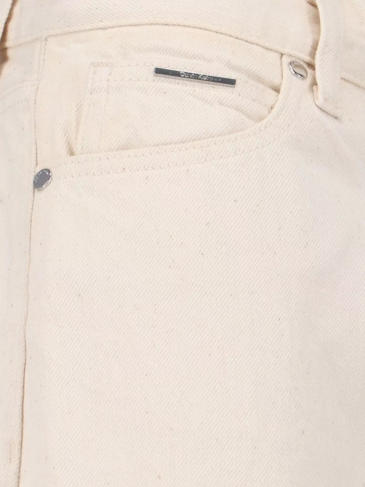 Calvin Klein Straight Leg Trousers With Pockets And Loops