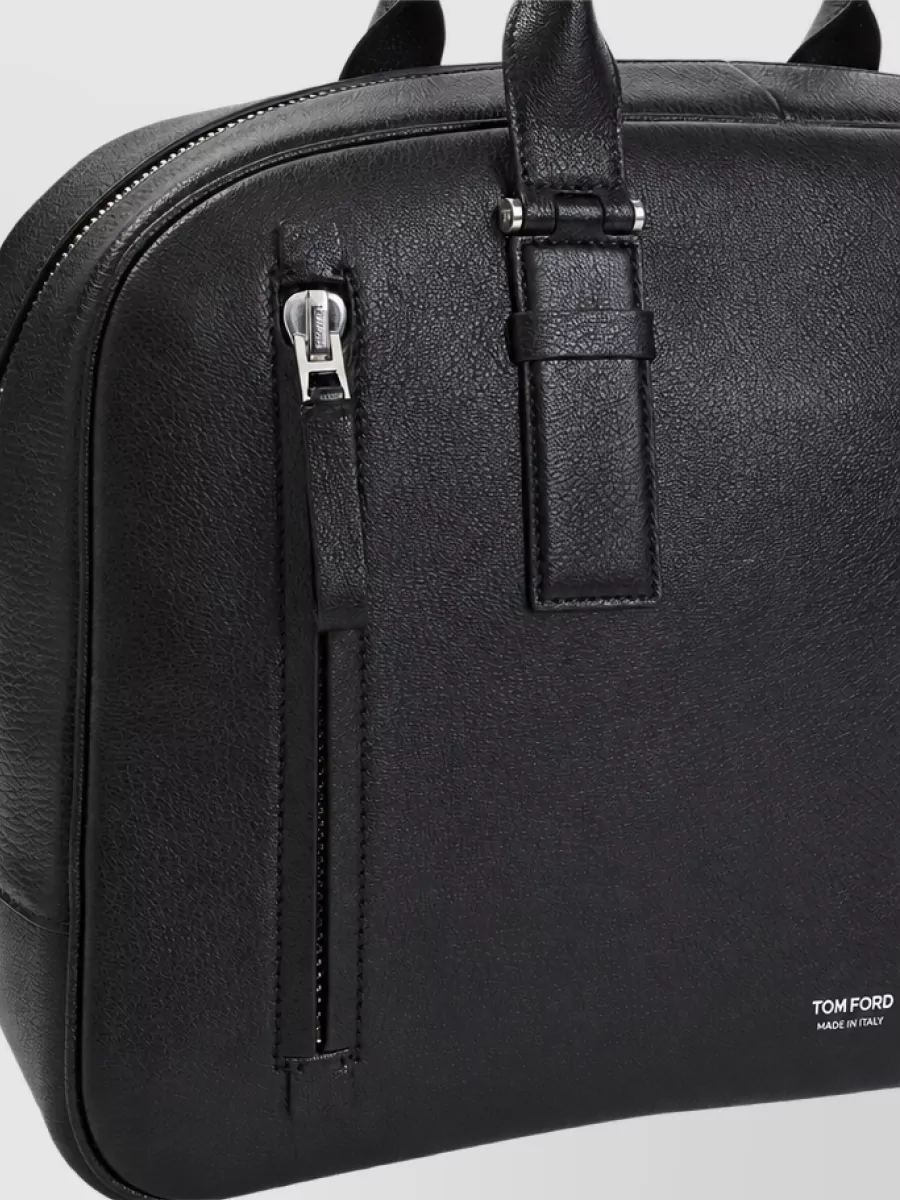 Tom Ford Leather bowling bag