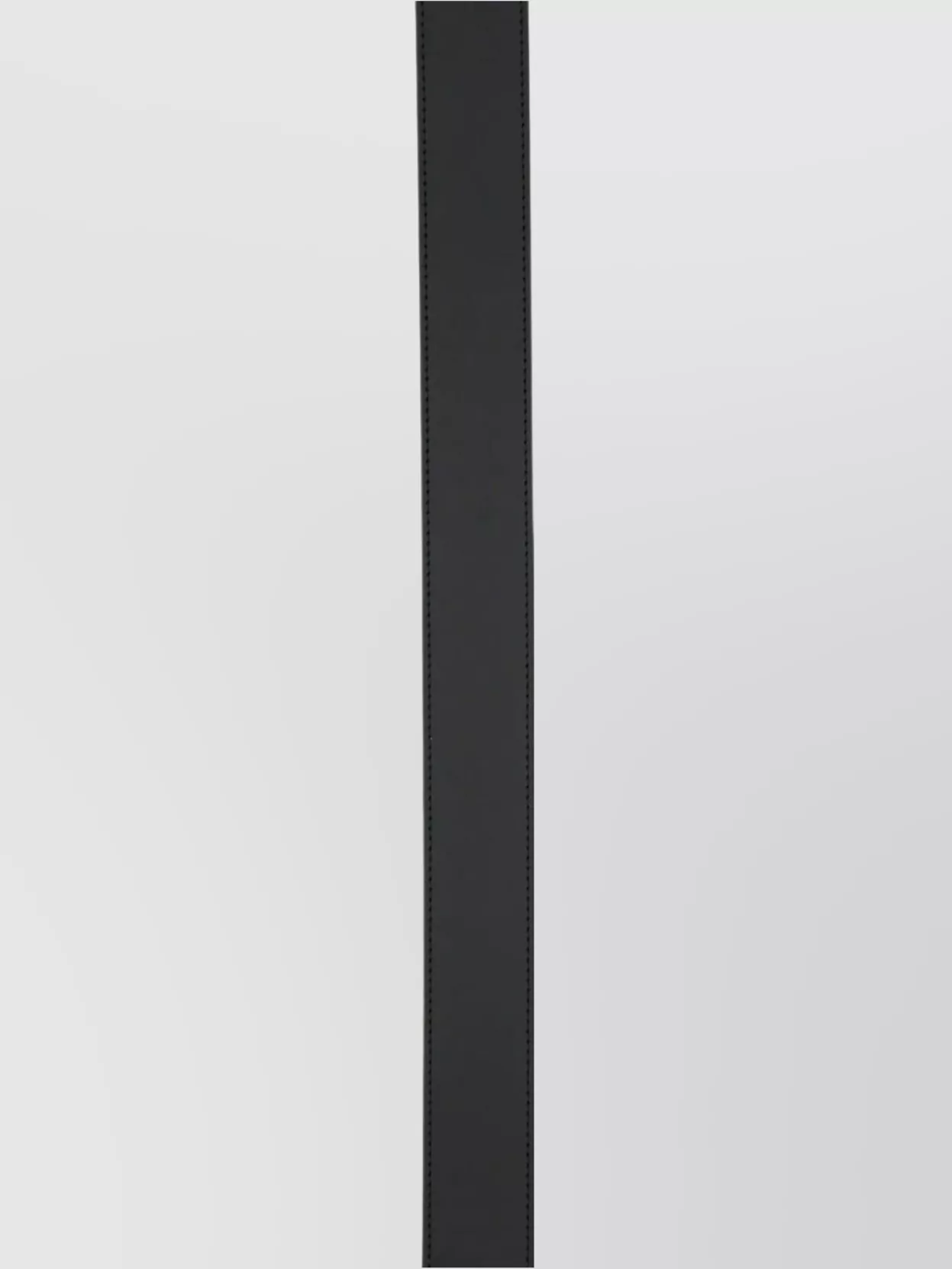 Ferragamo Reversible Smooth Leather Belt With Adjustable Length In Black