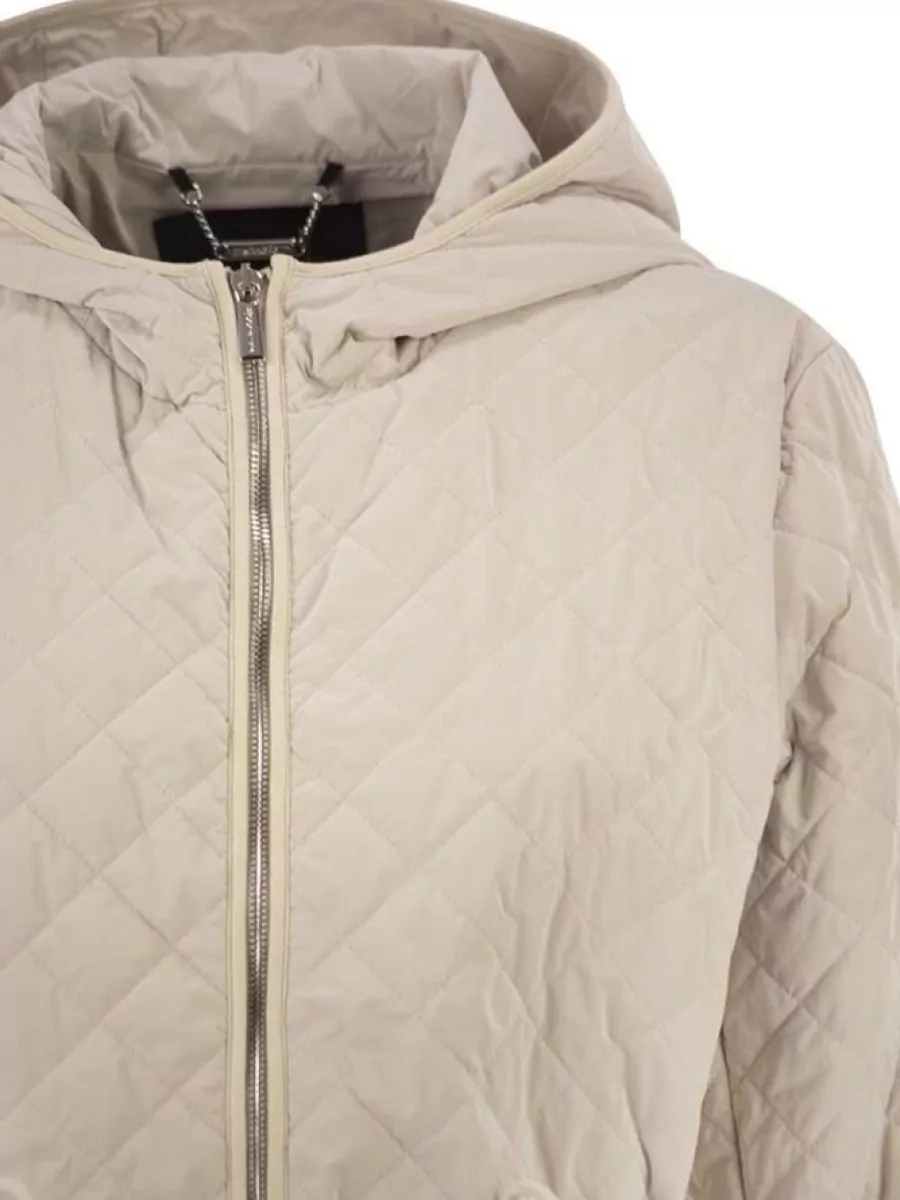 Moorer Quilted Hooded Parka Coat