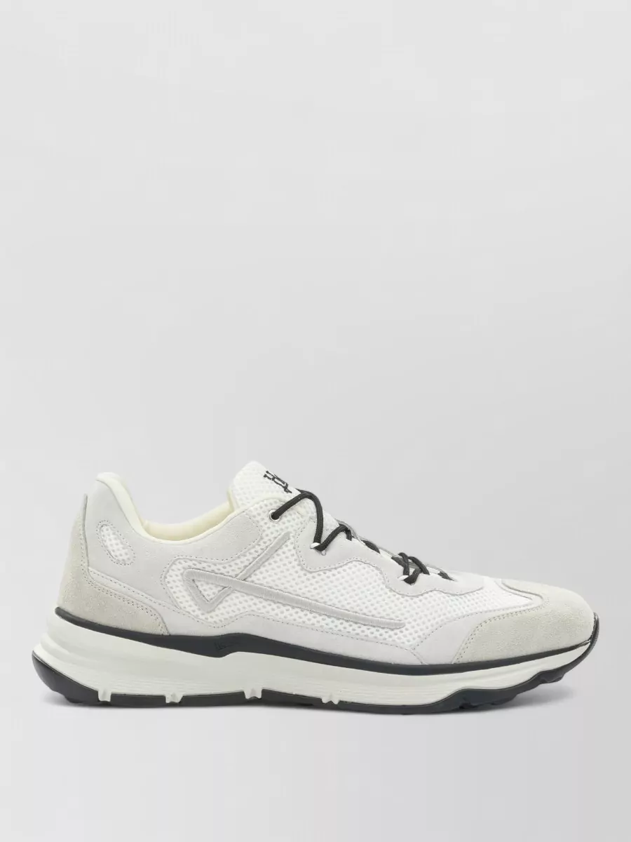 Herno Maggiore Sneaker Suede Mesh Rubber Sole