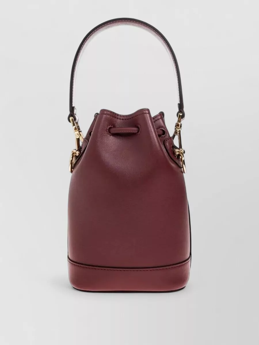 Fendi Mon Tresor Mini Leather Bucket Bag