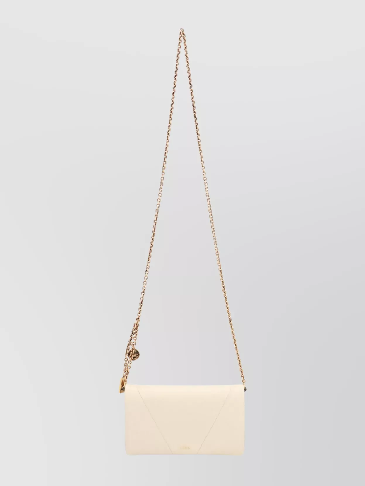 Chloé Chain Wallet Leather Design