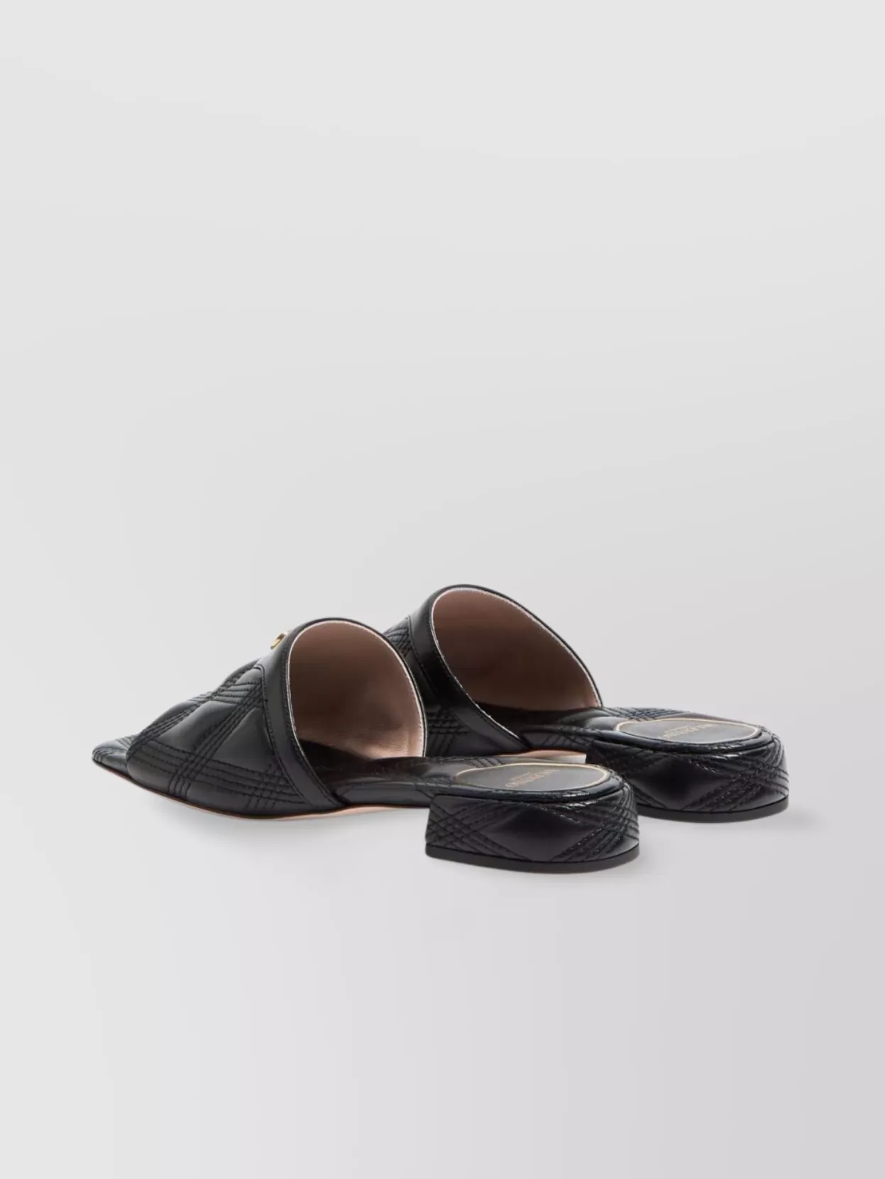 Valentino Garavani Quilted Leather Sandals Diamond Quilting