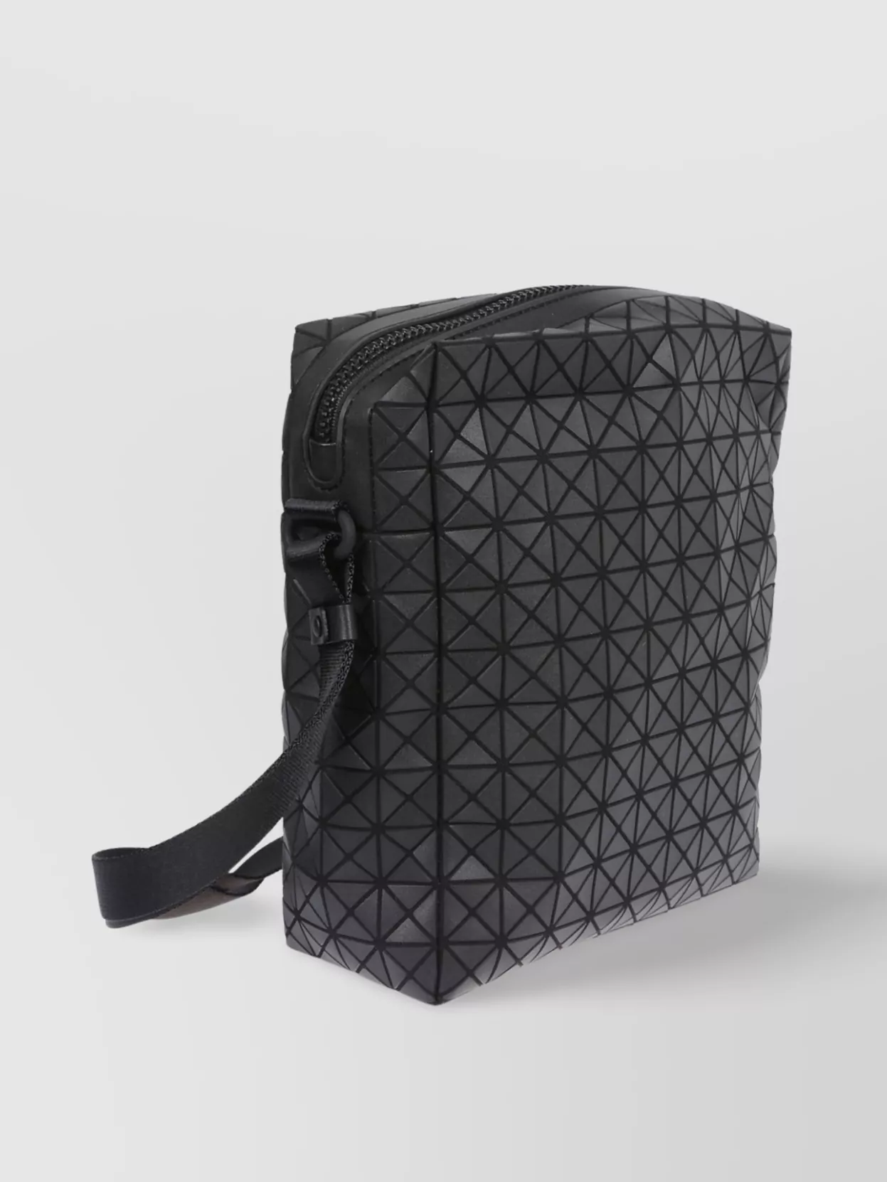 Bao Bao Issey Miyake Leather Bag Crossbody Geometric Pattern