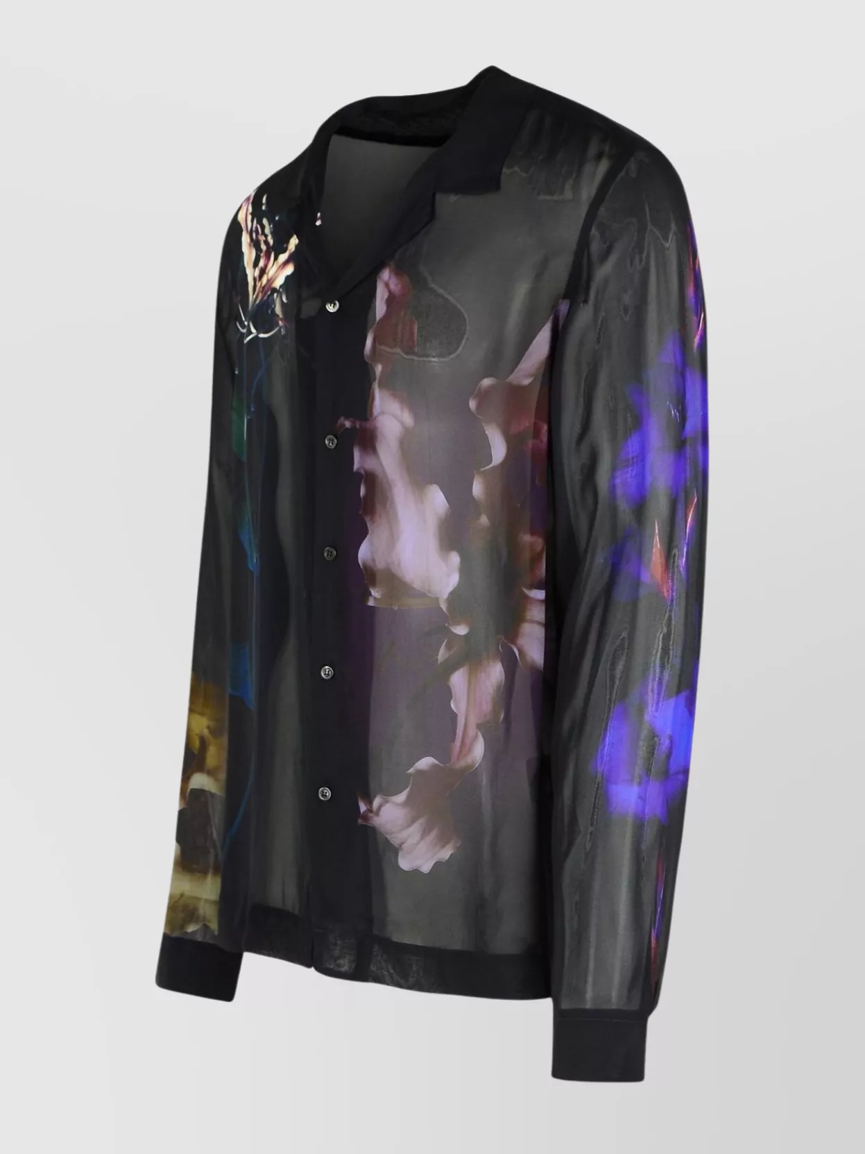 Dries Van Noten 'Carly' Viscose Shirt Floral Print