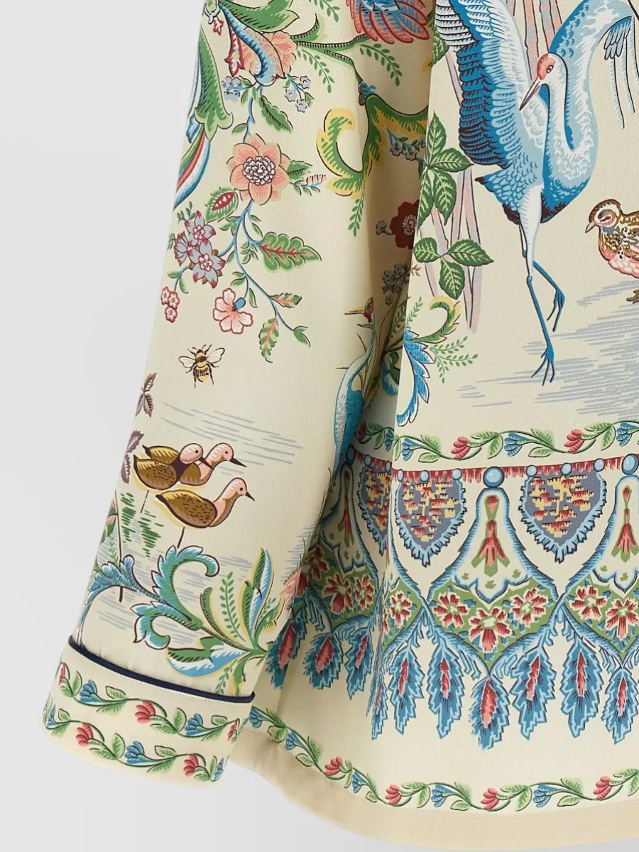 Etro Printed Twill Shirt