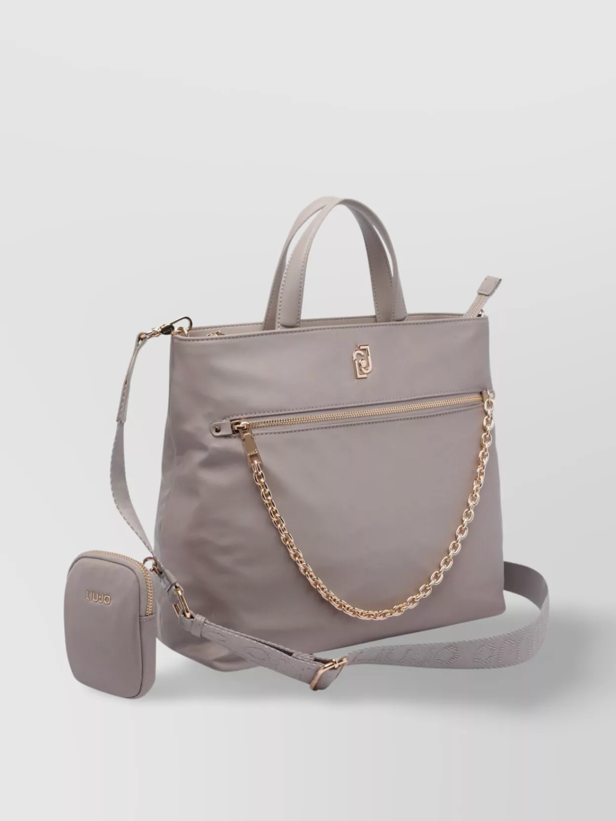 Liu Jo Chain Strap Cross-Body Bag With Zip Pocket