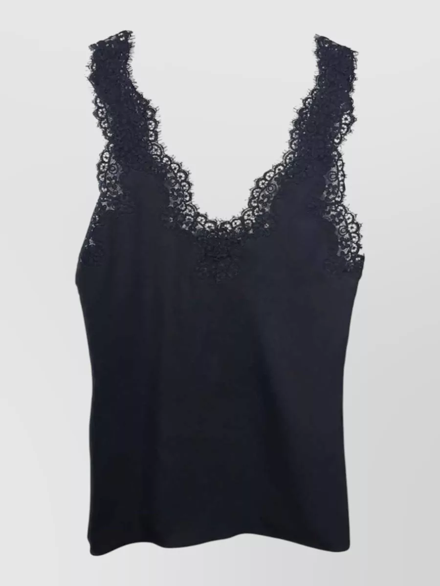 Stella Mccartney lace-trimmed v-neck sleeveless camisole