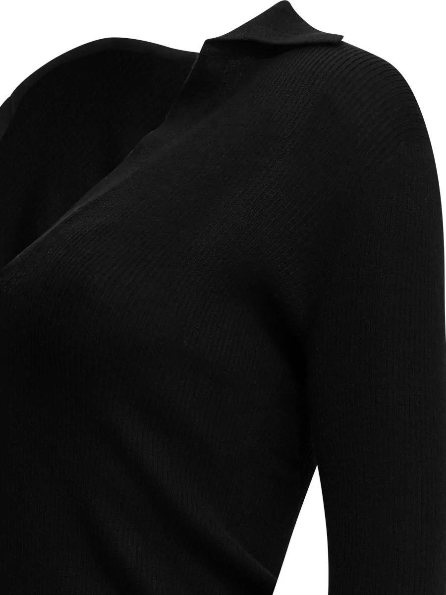 Max Mara Cashmere Polo Sweatshirt