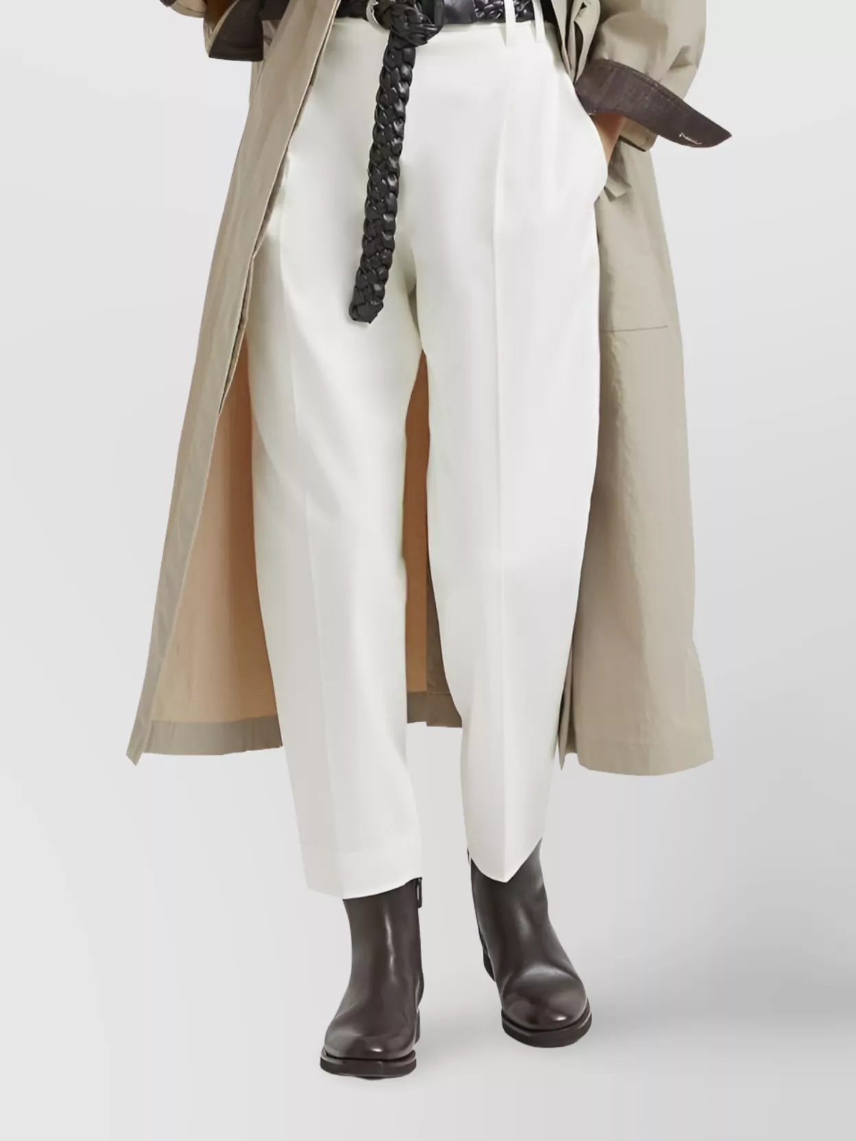 Brunello Cucinelli Striped Cotton Crewneck Sweater