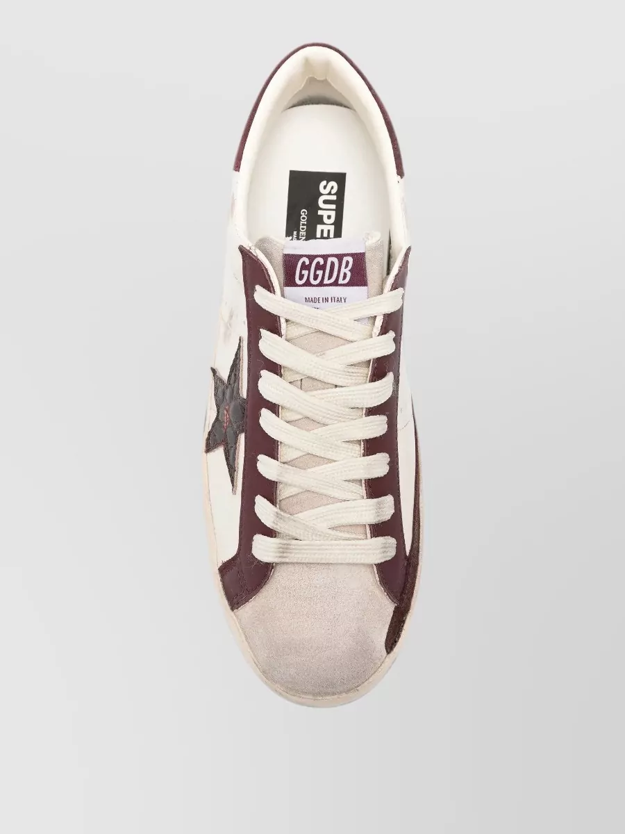 Golden Goose Leather Low-Top Sneakers