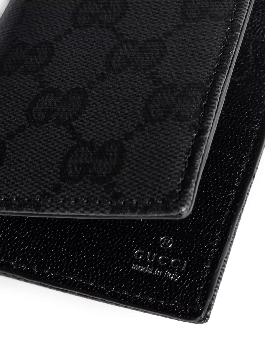 Gucci Coated Fabric Card Holder