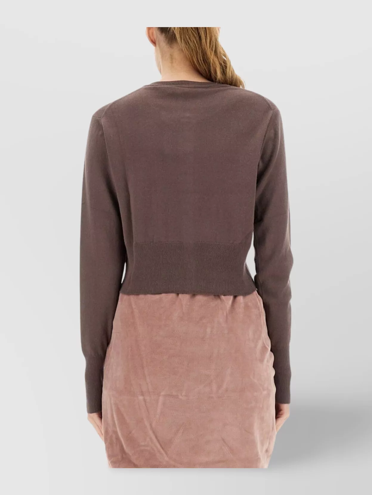Vivienne Westwood Knitwear With Crew Neck And Ribbed Hem