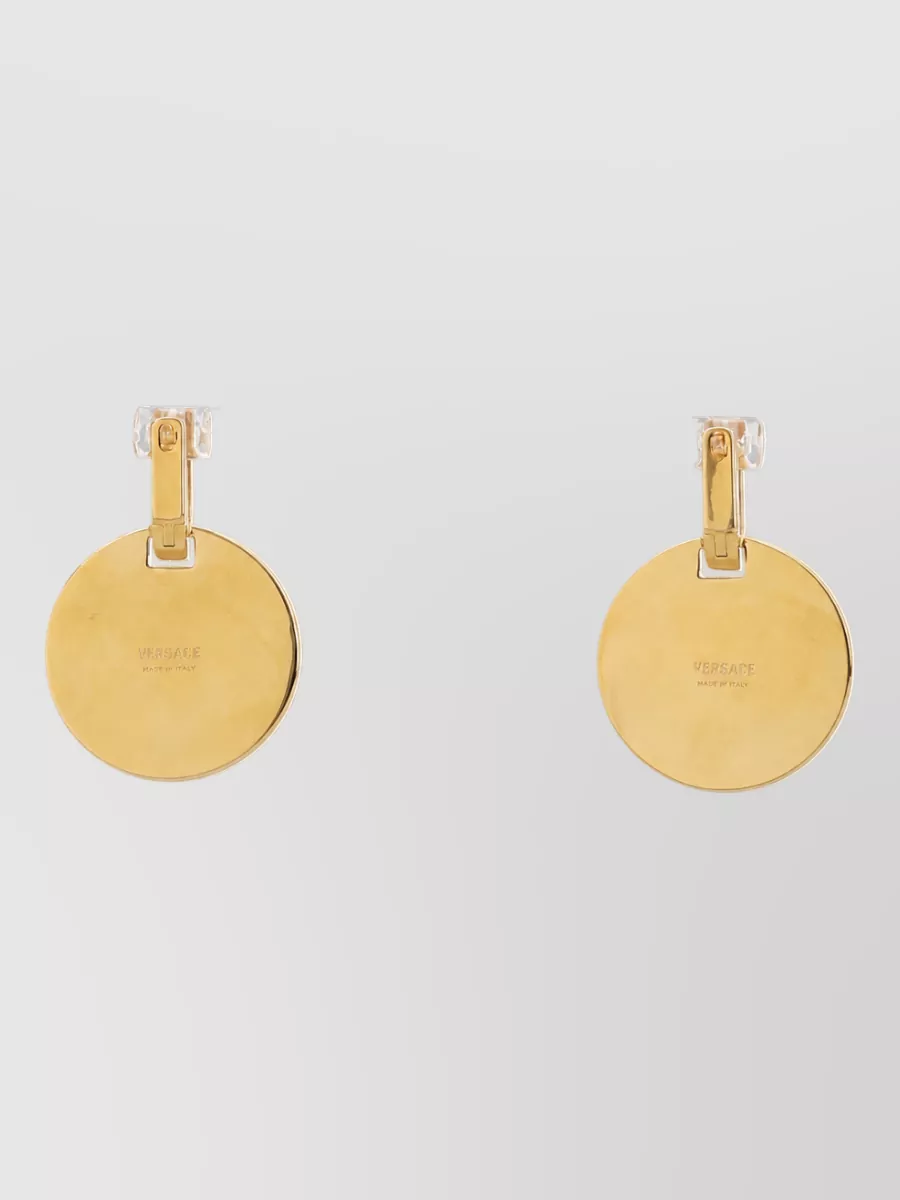 Versace Hammered Hoop Earrings