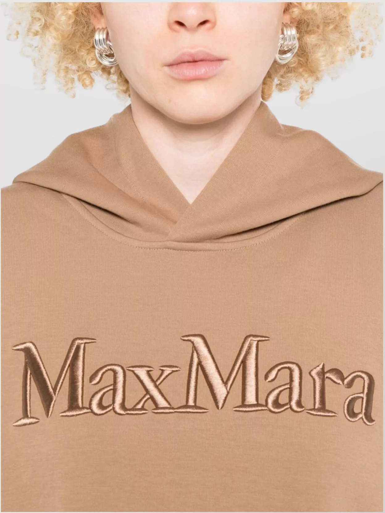 S Max Mara Hoodie With Front Pockets And Hooded Design