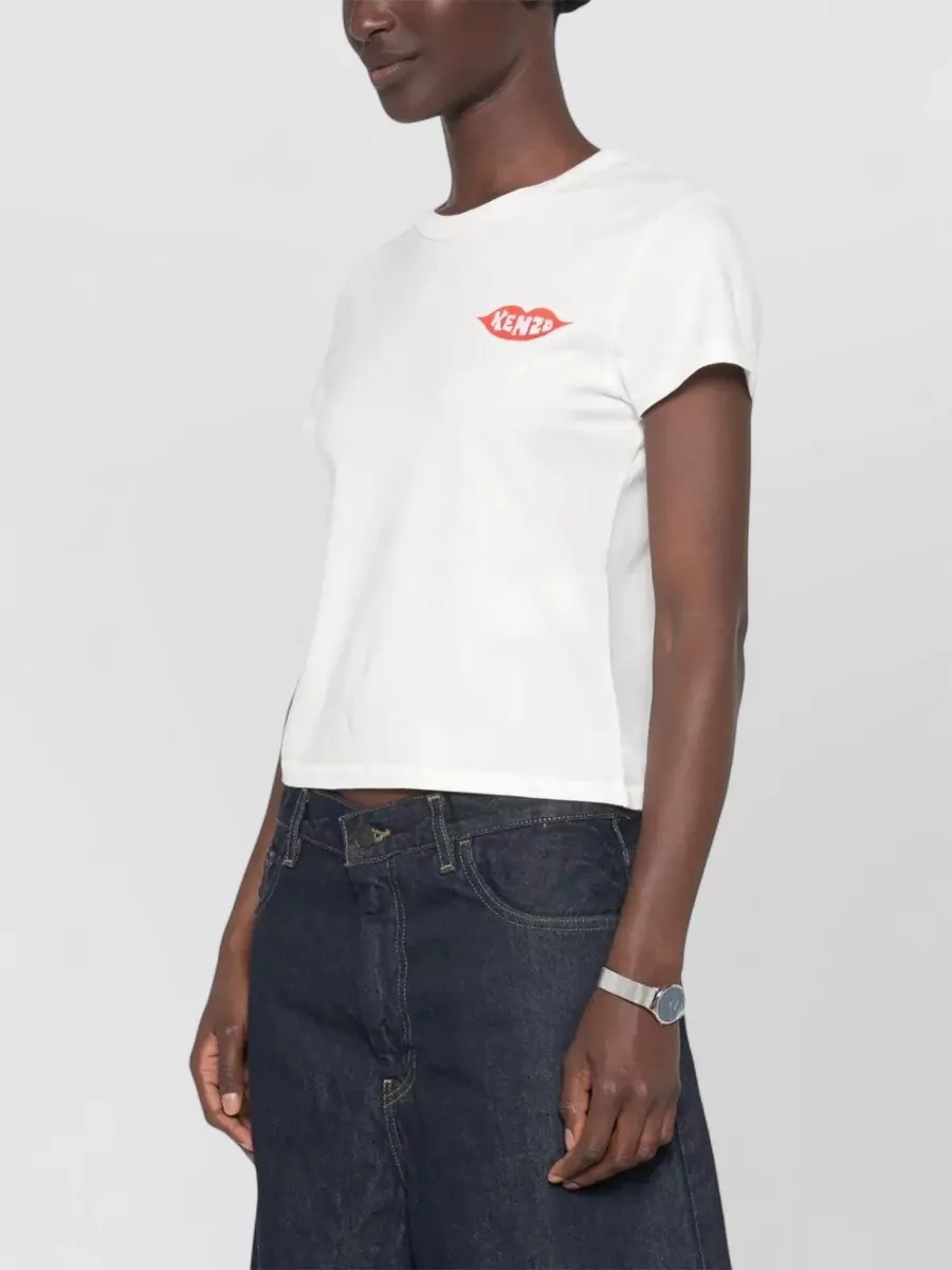 Kenzo Embroidered Cotton T-Shirt