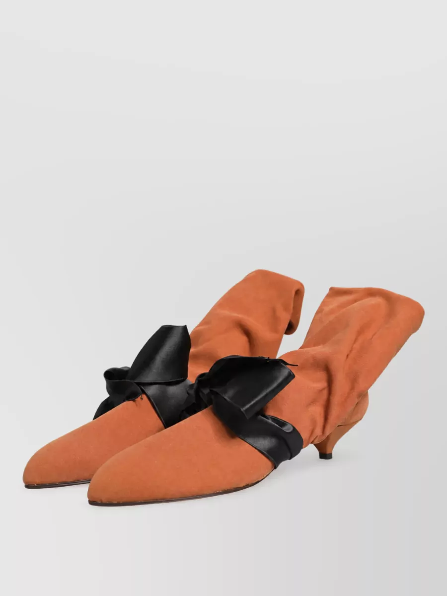 Dolce&Gabbana suede leather pumps
