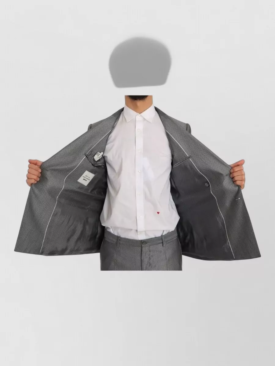 Dolce&Gabbana Wool Slim-Fit Blazer