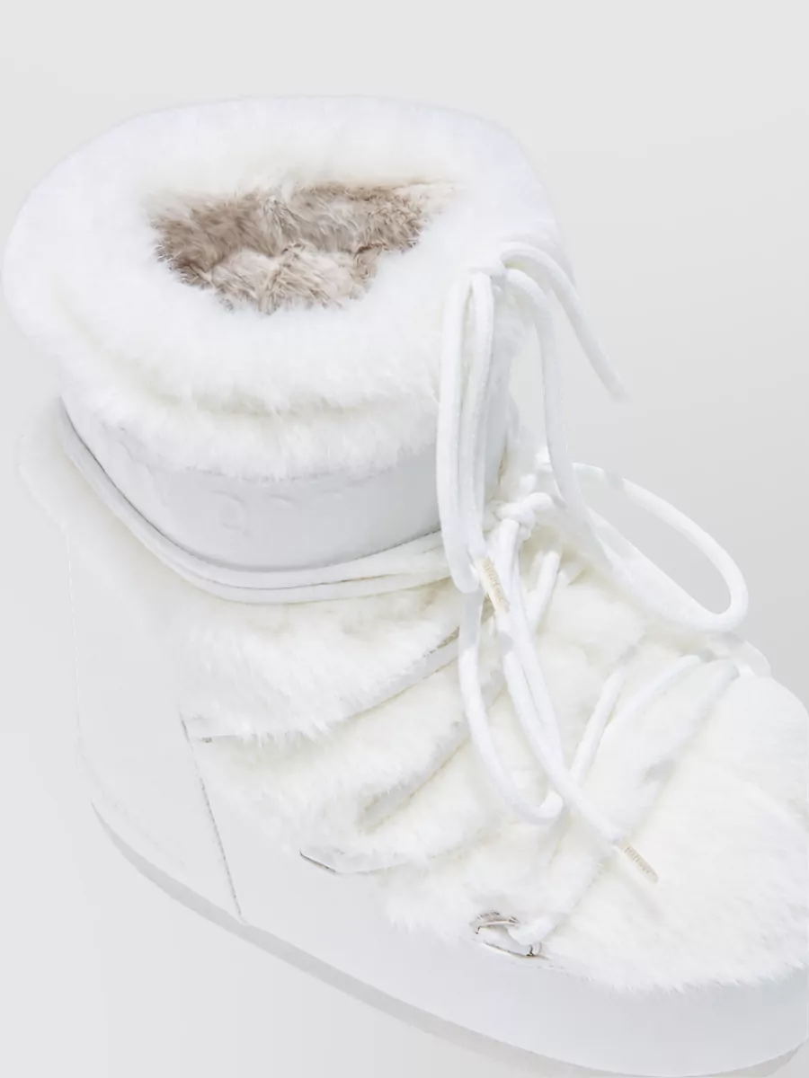 Moon Boot Faux Fur Ankle Snow Boots