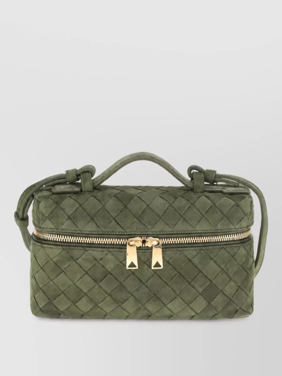 Bottega Veneta Bang Bang Leather Clutch Bag