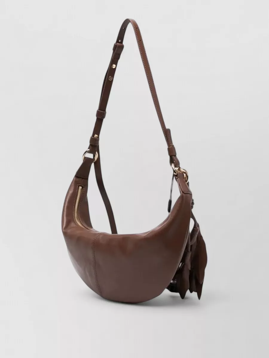 Sportmax Leather Shoulder Bag