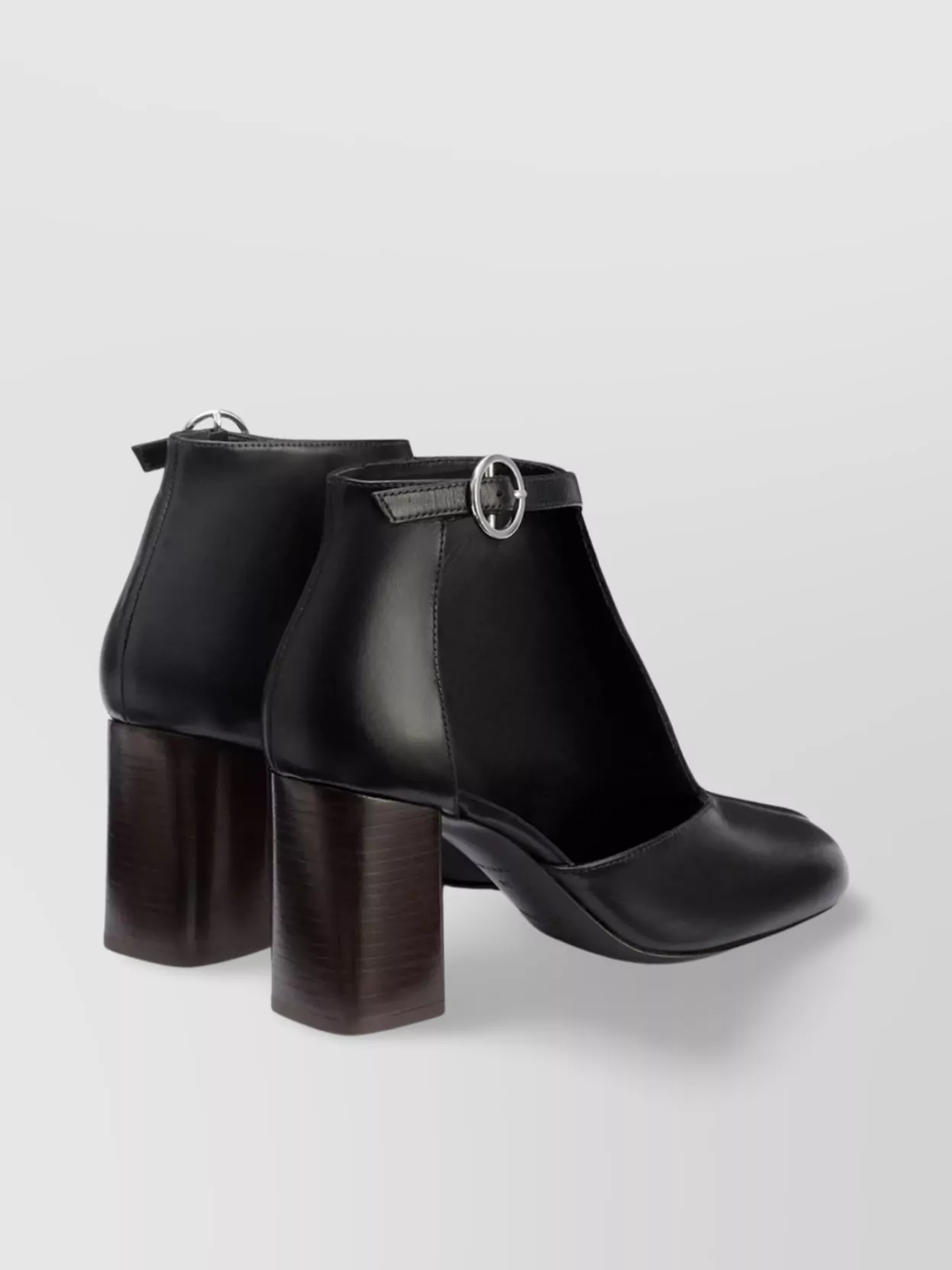 Lemaire 80Mm Almond Toe Ankle Boots