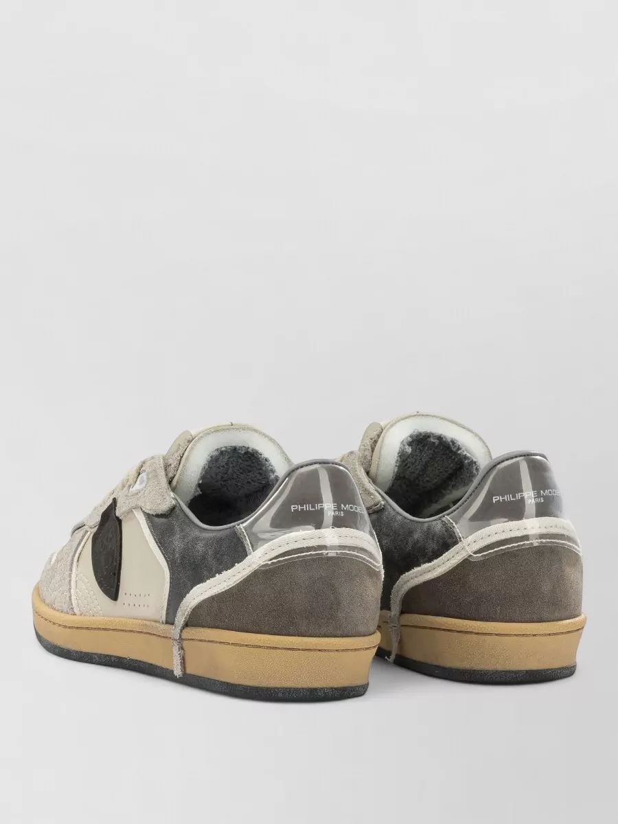 Philippe Model Leather Lace-Up Sneakers