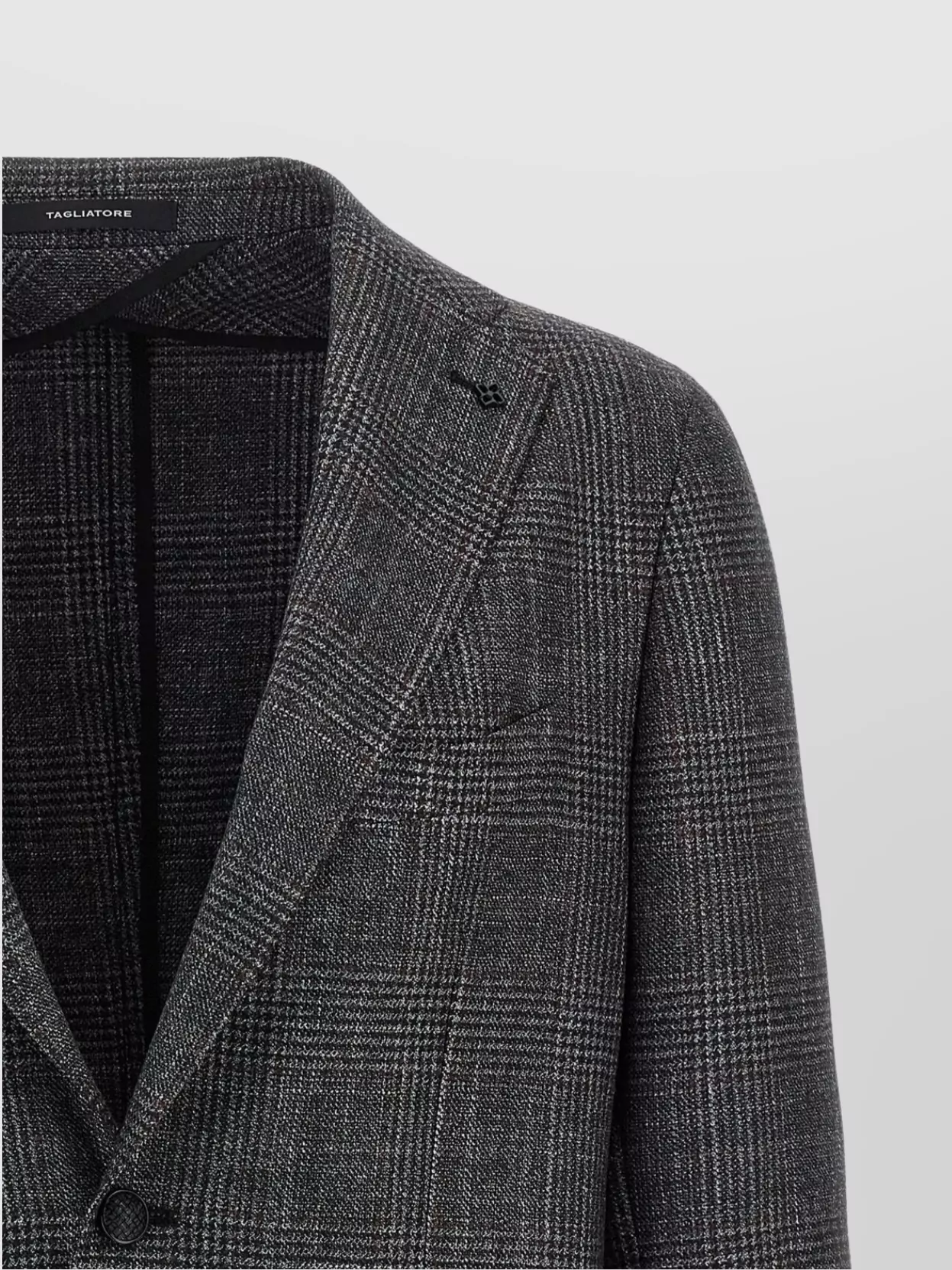 Tagliatore Blazer Check Pattern Front Pockets