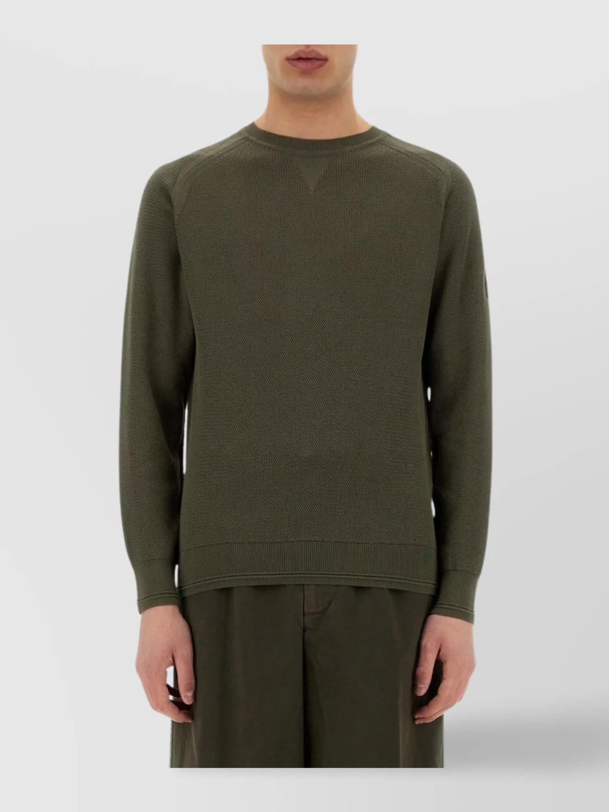 Belstaff Textured Cotton Jersey Sweater