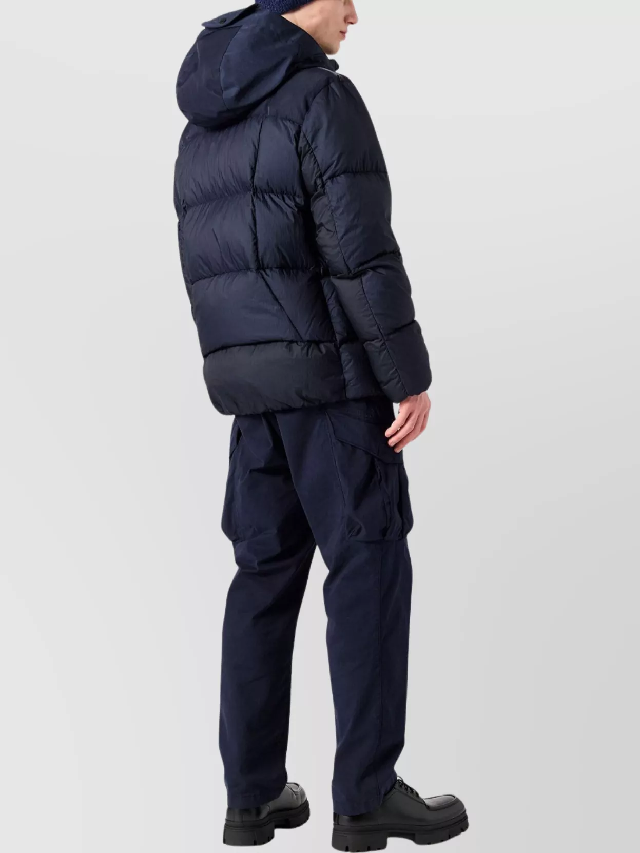 Parajumpers Padded Hooded Down Jacket With Zip Pockets