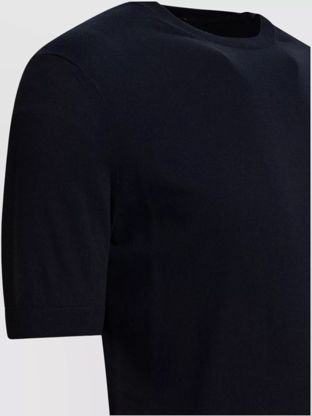 Zegna Cotton Crew-Neck Short-Sleeve T-Shirt