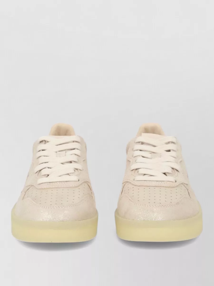 Autry leather lace-up sneakers
