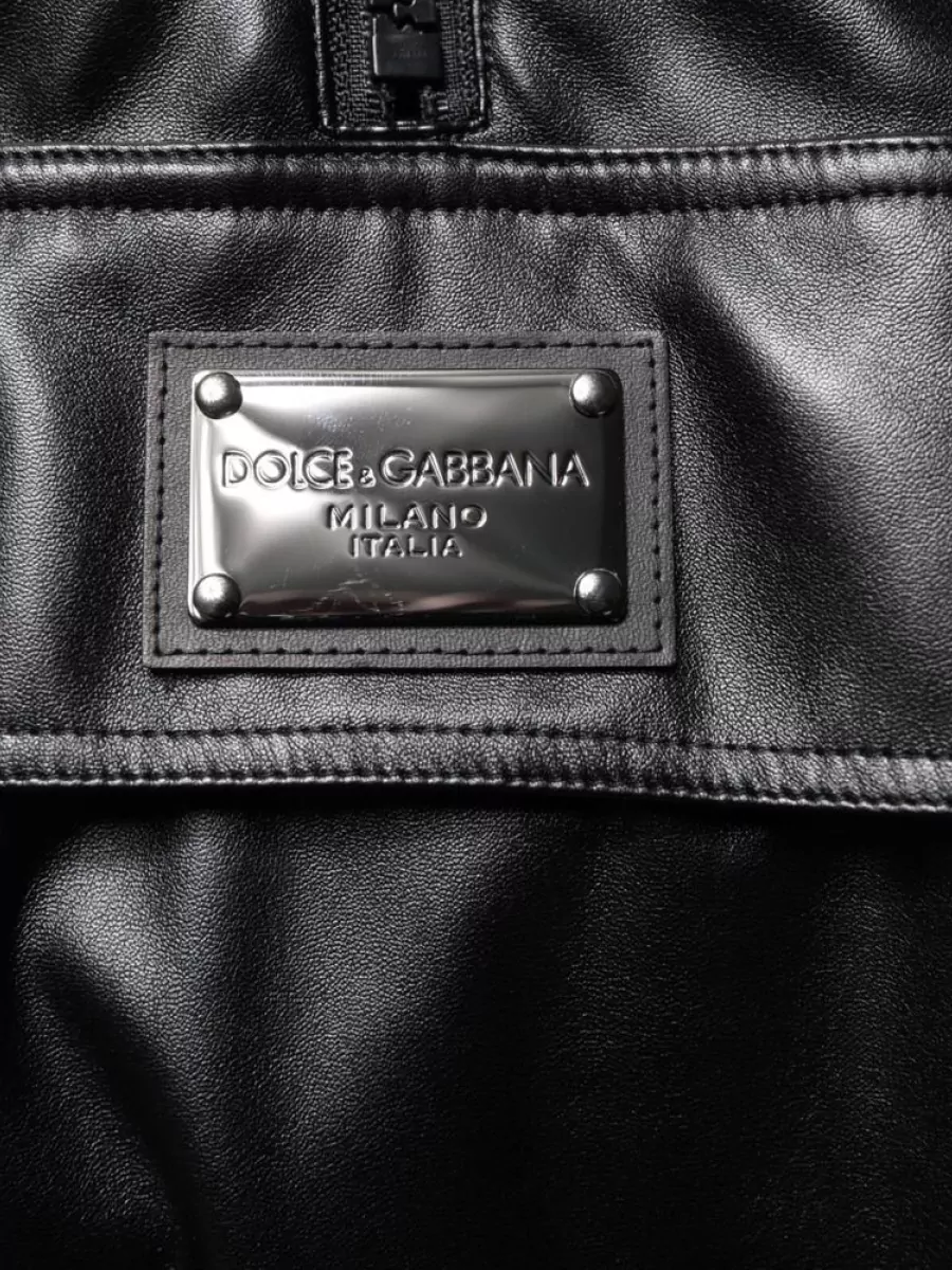 Dolce&Gabbana Logo Plaque Bomber Jacket