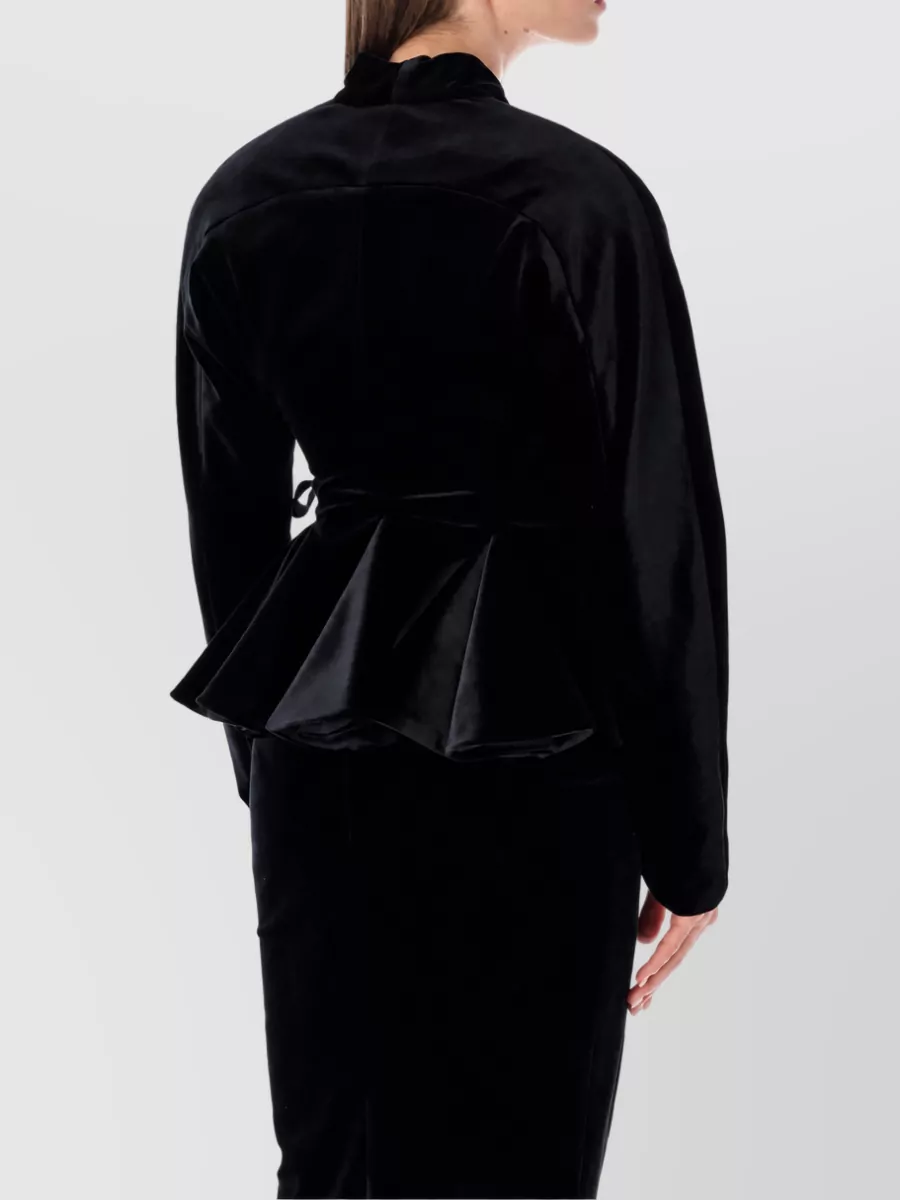 Alberta Ferretti Single Breasted Coat