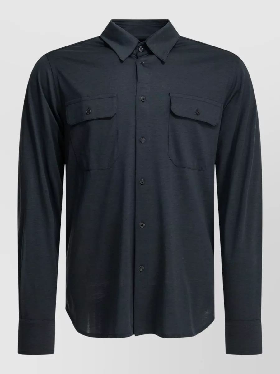 Tom Ford silk military shirt