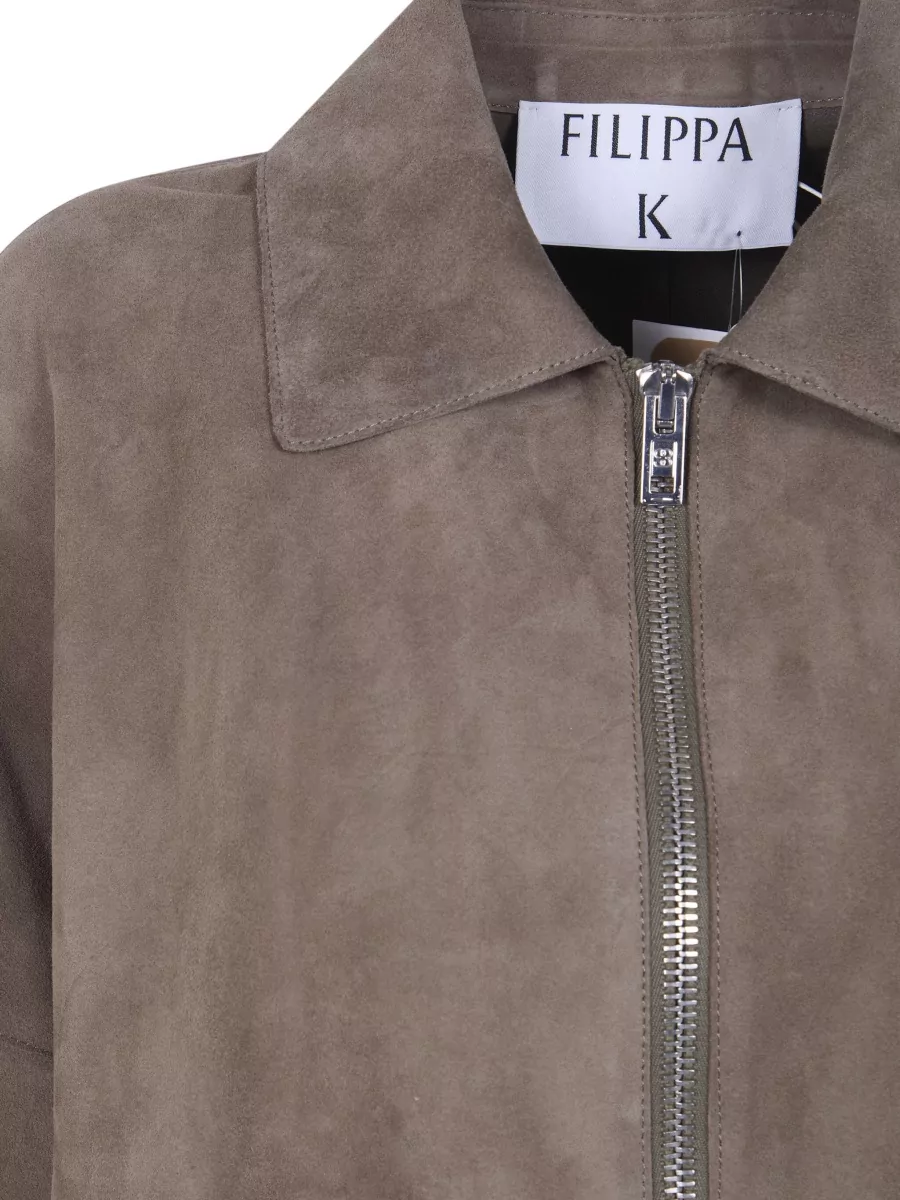 Filippa K Suede Cropped Jacket