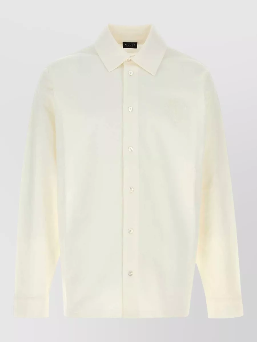 Gucci stretch piqué polo shirt
