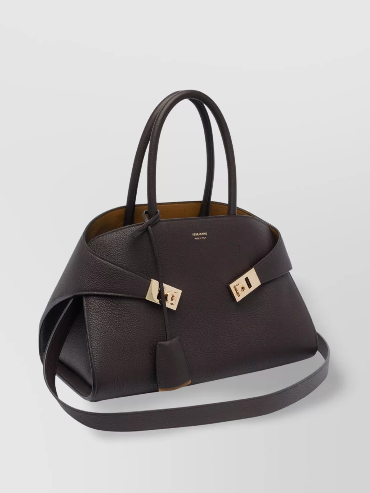 Ferragamo Small Structured Handbag Removable Strap