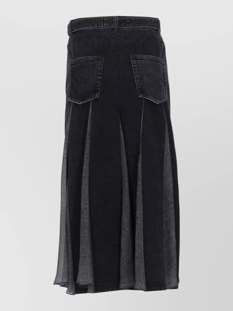 Sacai Denim Skirt