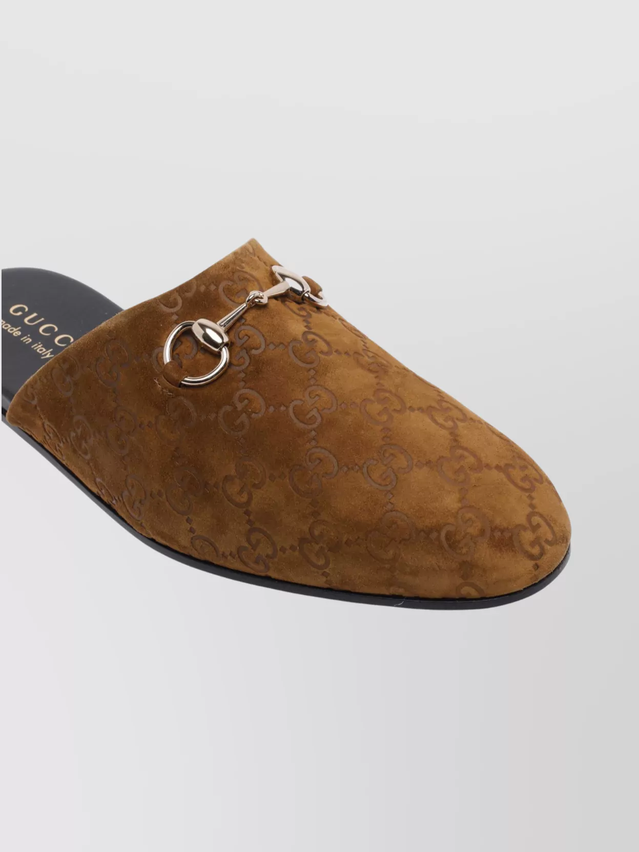 Gucci Horsebit Leather Sandals Metal Hardware