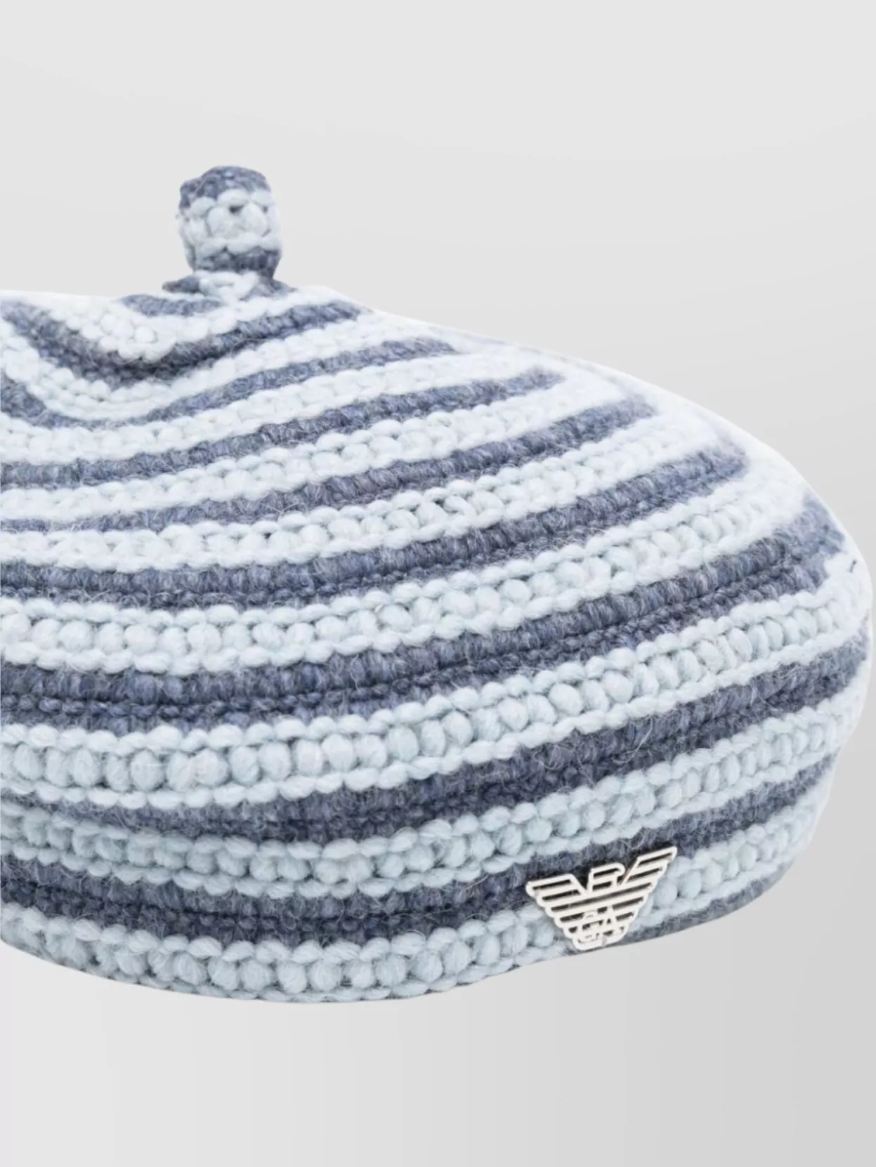 Emporio Armani Basque Wool Blend Hat