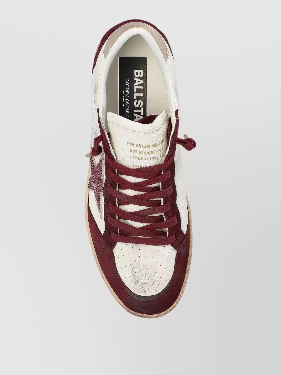 Golden Goose Leather Low-Top Sneakers